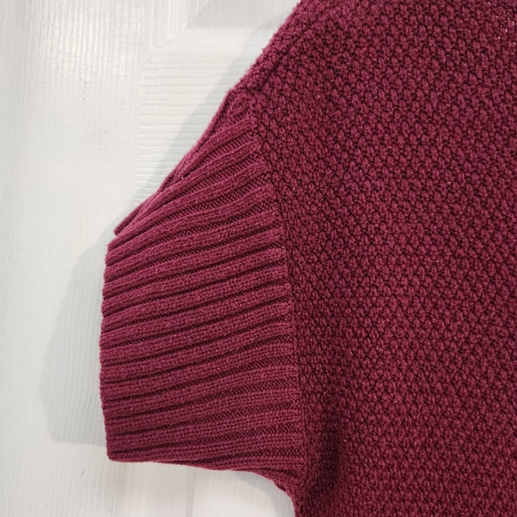 The Limited purple short sleeved sweater - Picture 5 of 8